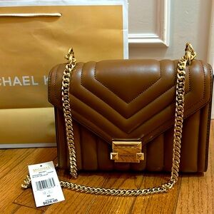 Michael Kors Whitney Medium Quilted Shoulder Bag